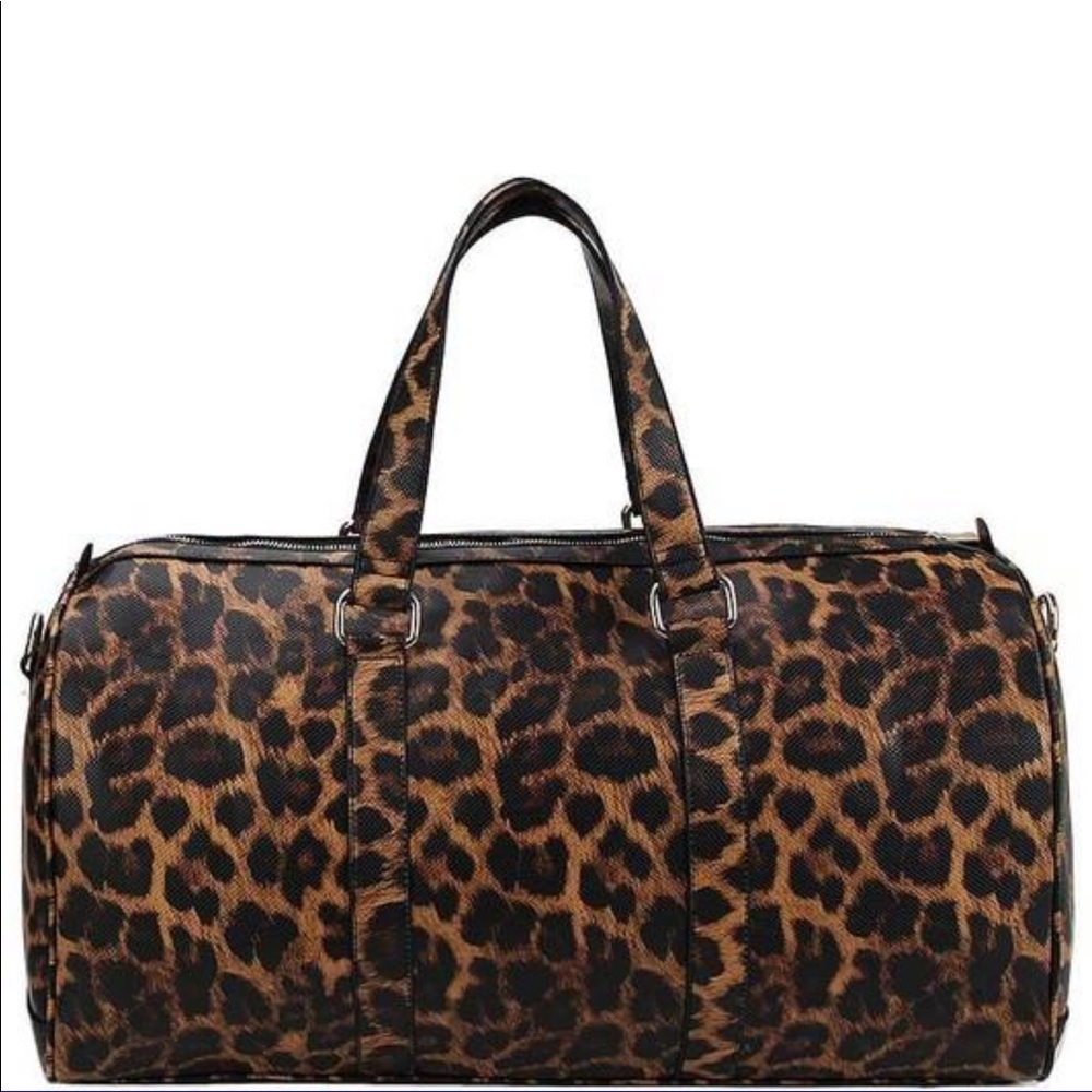 Leopard Duffle Bag - Picture 3 of 6